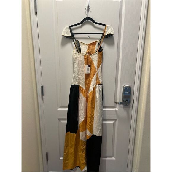 SWF CAP SLEEVE SHIRRED Maxi Dress - Future Focused size S NWT $399 - Picture 8 of 9